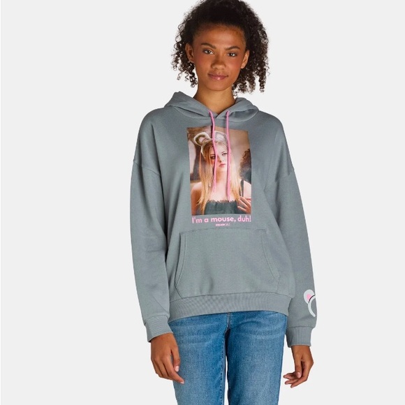NWT Mean Girls ‘I’m a mouse’ cozy hoodie - Picture 4 of 5
